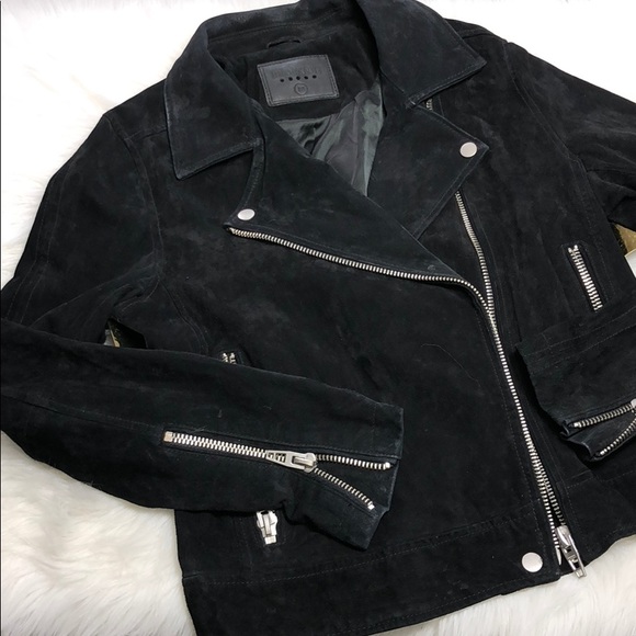 Blank NYC Jackets & Blazers - BLANK NYC SUEDE LEATHER JACKET M